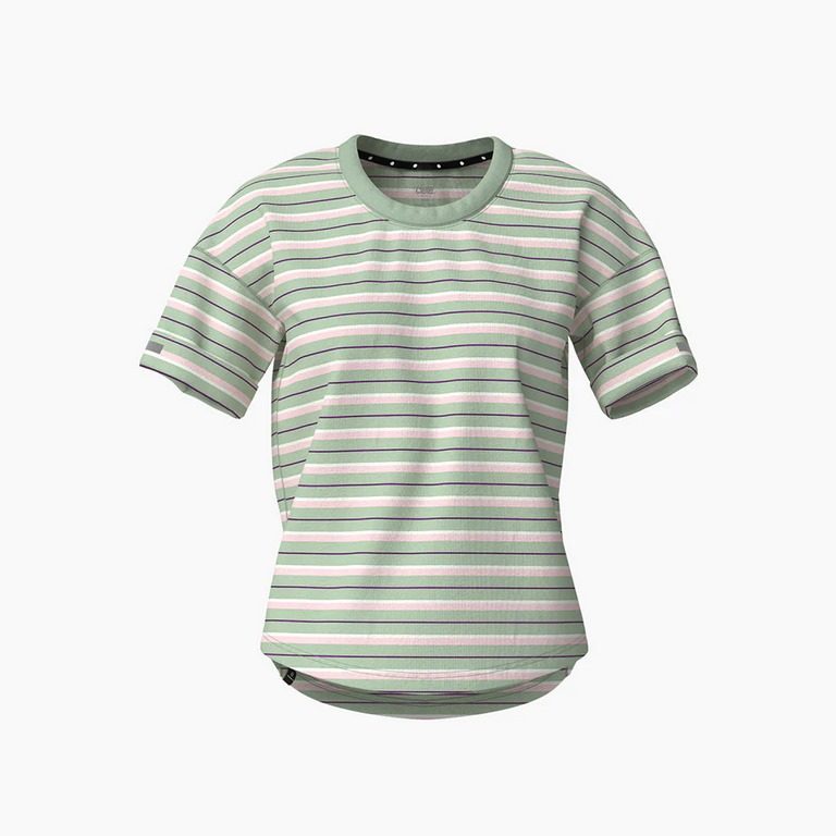 Ciele Athletics WNSBTShirt - Decade Stripe - Saint Lo | SOL-ID